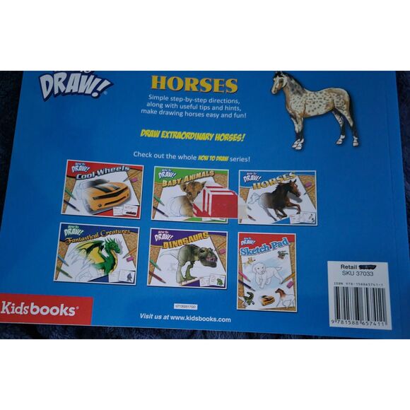 How to Draw Horses & How to Draw Fantastical Creatures by Kid Books Learn Art - Picture 4 of 4